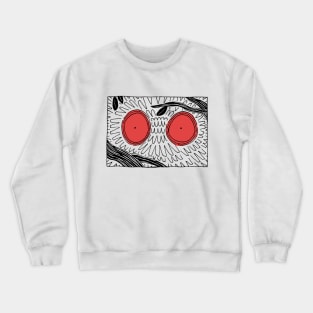 Mothman Sees You Crewneck Sweatshirt